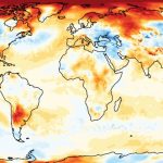 Aquecimento do planeta em fevereiro seguiu perto do recorde