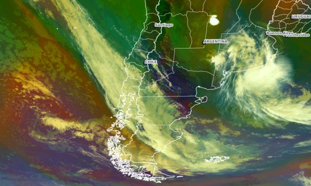 Satélite já mostra a frente fria que vai acabar com a onda de calor