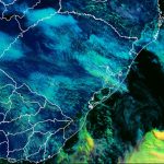Frente fria avança com escassa atividade e queda de temperatura