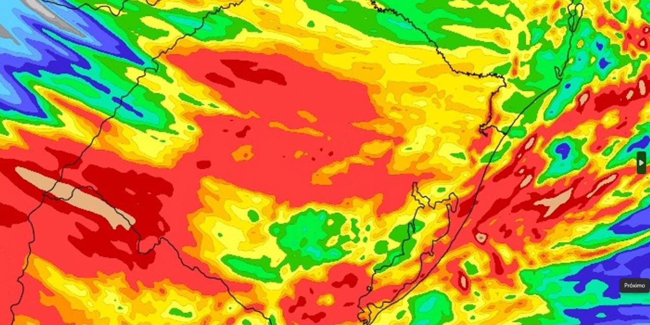 <span class="entry-title-primary">Semana vai começar com episódio de chuva forte e vento no estado</span> <h2 class="entry-subtitle">Centro de baixa pressão trará chuva que pode ser localmente forte e rajadas de vento entre esta segunda e a terça-feira </h2>
