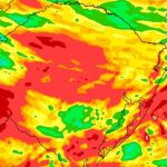 Semana vai começar com episódio de chuva forte e vento no estado