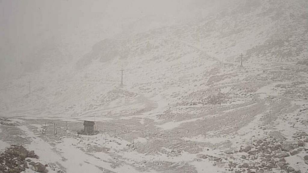 Primeira grande nevada de 2025 atinge a Patagônia