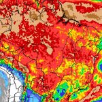 Previsão do tempo: tendência de chuva para dez dias no Brasil
