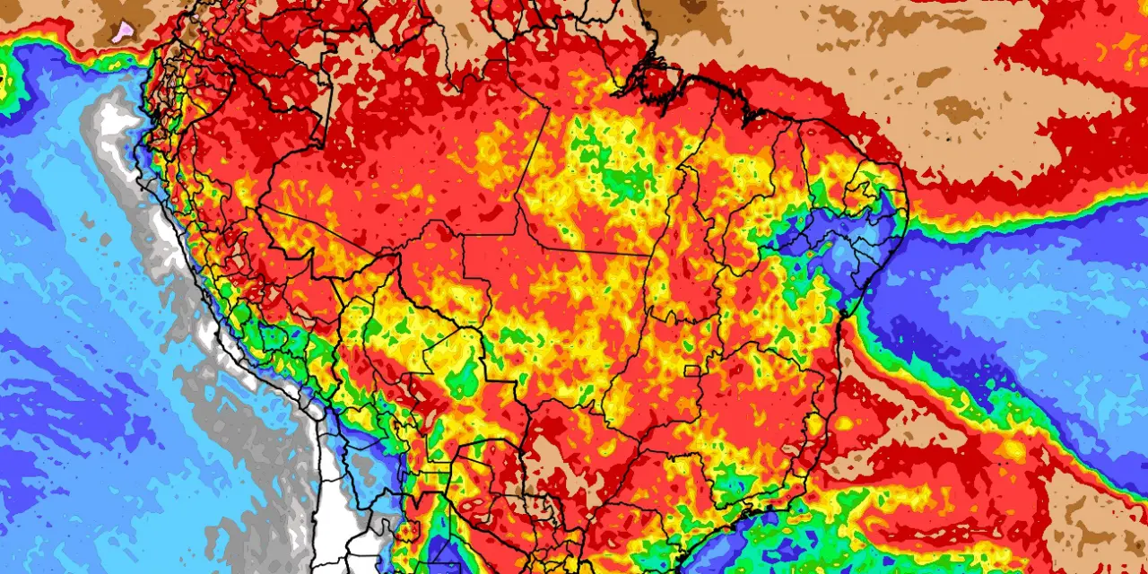 <span class="entry-title-primary">Previsão do tempo: tendência de chuva para dez dias no Brasil</span> <h2 class="entry-subtitle">Veja a previsão detalhada de chuva para o Brasil de Norte a Sul nos próximos dez dias e confira ainda o mapa de precipitação no período</h2>
