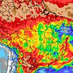Previsão do tempo: tendência de chuva para dez dias no Brasil