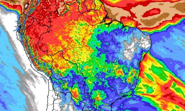 Veja onde mais vai ter chuva no Brasil nesta semana
