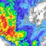 Veja as projeções de chuva atualizadas para este fim de semana