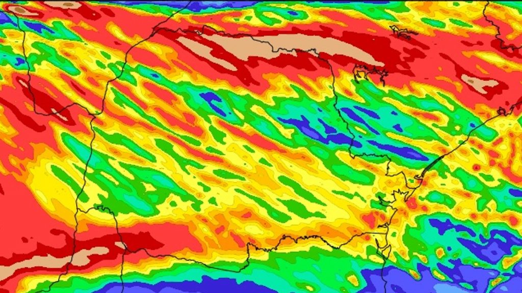 Chuva forte avança nesta quinta no Centro-Sul do Brasil; veja as projeções