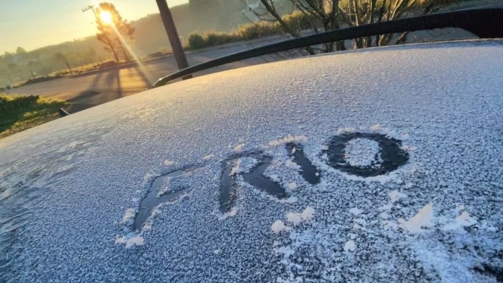 Rio Grande do Sul registra a primeira mínima abaixo de zero do ano