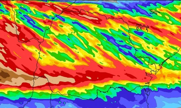 Veja as últimas projeções de chuva para o Sul do Brasil