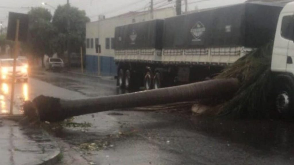 Temporais causam transtornos no Sul, Centro-Oeste e Sudeste do Brasil