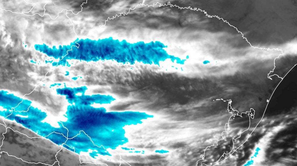 Sexta-feira começa com chuva no Oeste do Rio Grande do Sul