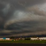 Chuva forte e temporais com ventania atingem o interior gaúcho