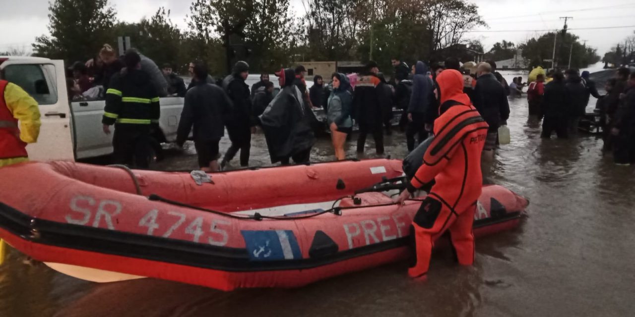 <span class="entry-title-primary">Chuva que causa enchente na Argentina chega ao Rio Grande do Sul?</span> <h2 class="entry-subtitle">Volumes excepcionais de chuva atingem a Argentina com acumulados de até 400 mm em dois dias e enchente na província de Buenos Aires</h2>