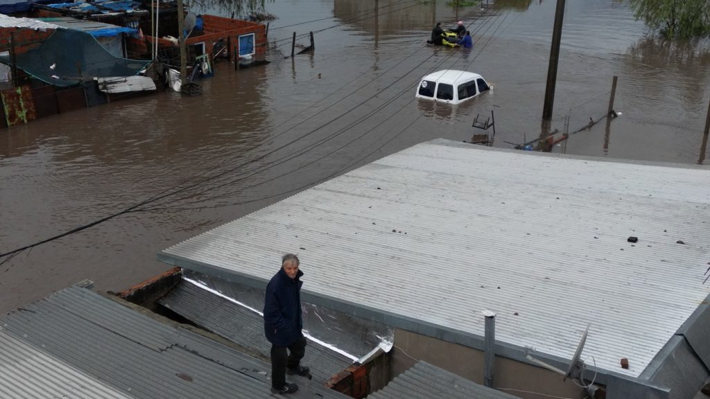 Imagens mostram gravidade da enchente na Argentina; veja as fotos
