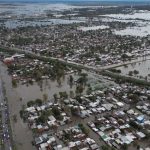 Chuva da enchente na Argentina atingiu quase 500 mm em três dias
