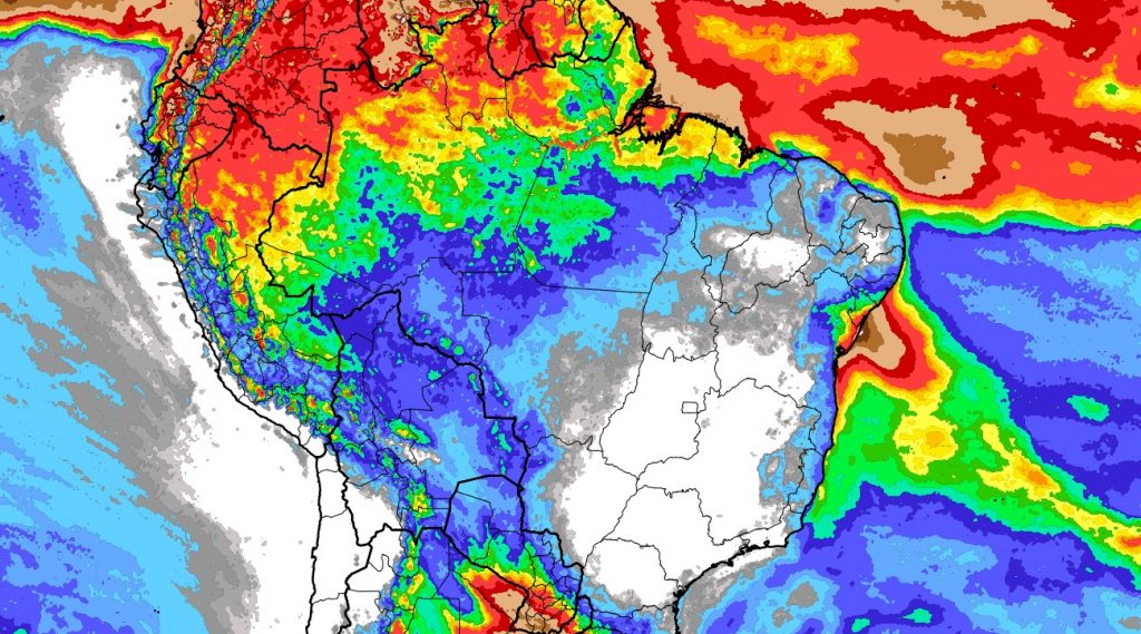 Veja onde mais vai ter chuva no Brasil nesta semana