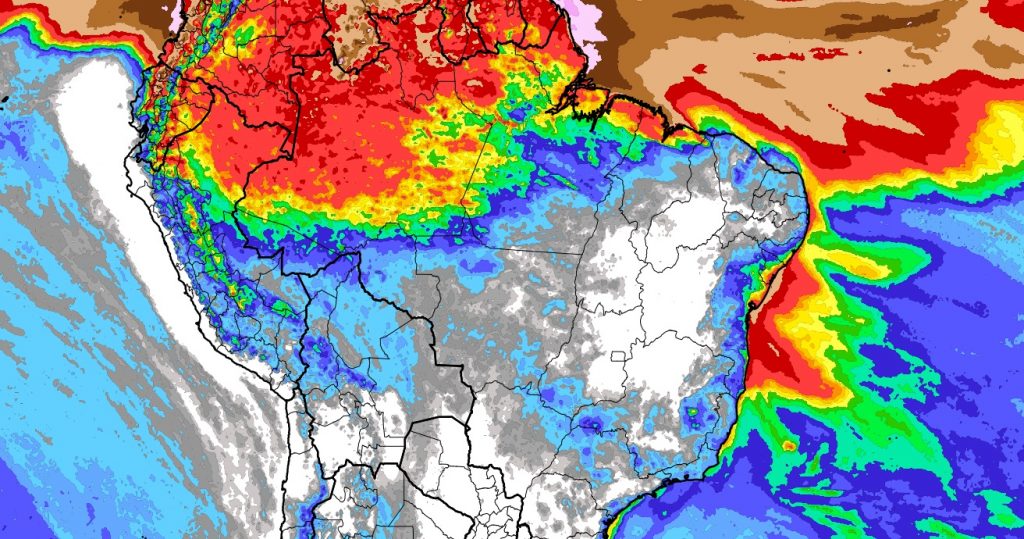 Veja onde mais vai ter chuva no Brasil nesta semana