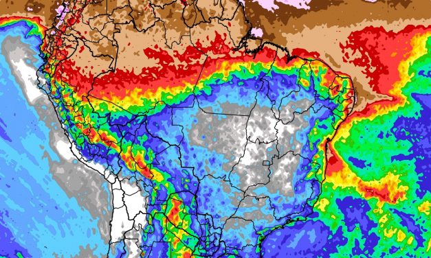 Previsão do tempo: tendência de chuva para dez dias no Brasil