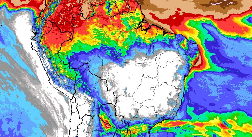 Veja onde mais vai ter chuva no Brasil nesta semana