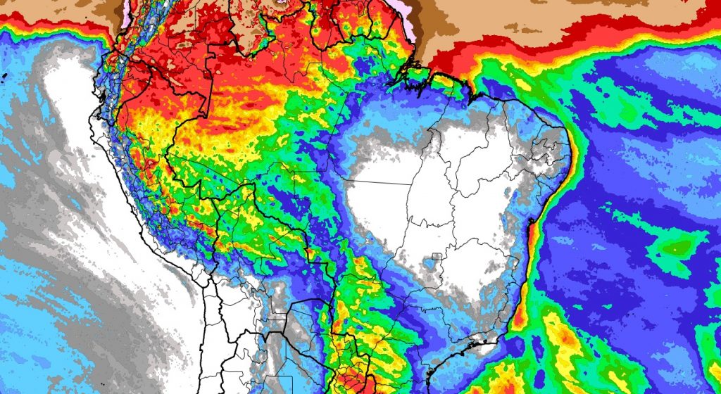 Veja onde mais vai ter chuva no Brasil nesta semana