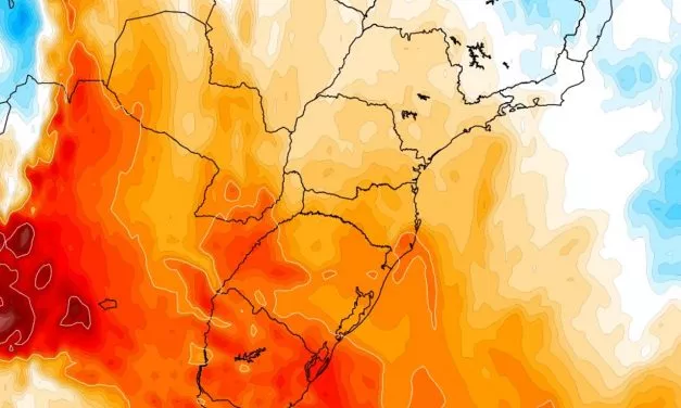 Calor fora de época aumenta no Sul, Centro-Oeste e Sudeste do Brasil