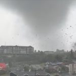 Sistema de tempestade que avança para o Brasil causa tornado no Chile