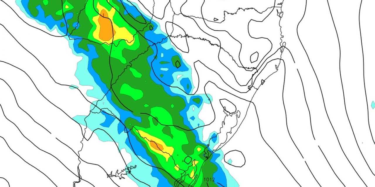 <span class="entry-title-primary">Frente fria muda o tempo no domingo com chuva e risco de temporais</span> <h2 class="entry-subtitle">Frente fria vai avançar e mudará o tempo no Sul do Brasil no domingo com chuva e risco de temporais isolados </h2>