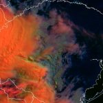 Frente fria muda o tempo e chega com vento perto de 100 km/h
