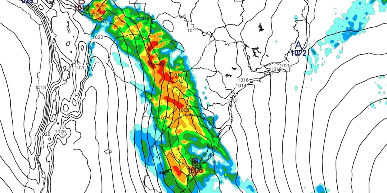 <span class="entry-title-primary">Frente fria alcançará metade dos estados brasileiros e terá tempo severo</span> <h2 class="entry-subtitle">Frente fria intensa vai mudar o tempo em extensa área do Brasil com chuva em quatro das cinco regiões do país</h2>