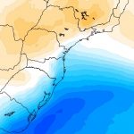 Quais cidades sentirão o impacto da massa de ar frio vinda da Argentina