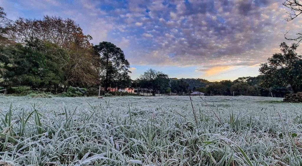 Rio Grande do Sul completa sete dias abaixo de zero no ano