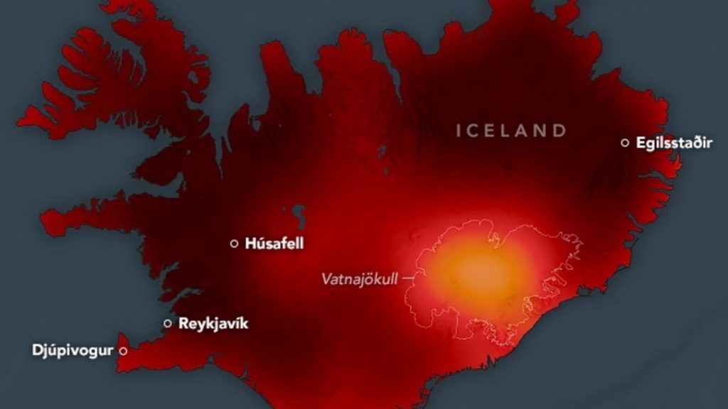 O país com gelo no nome que enfrentou uma onda de calor incomum