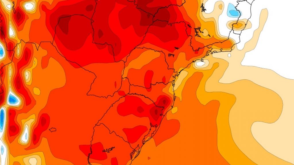 Centro-Sul do Brasil terá período de calor que nada lembrará maio