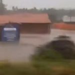 Ciclone provoca chuva extrema e inundações no litoral gaúcho
