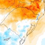 Embate de massas de ar vai trazer chuva e queda maior da temperatura