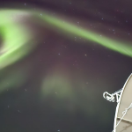 Aurora austral, as “luzes do Sul”, teve aparição rara ontem na Antártida