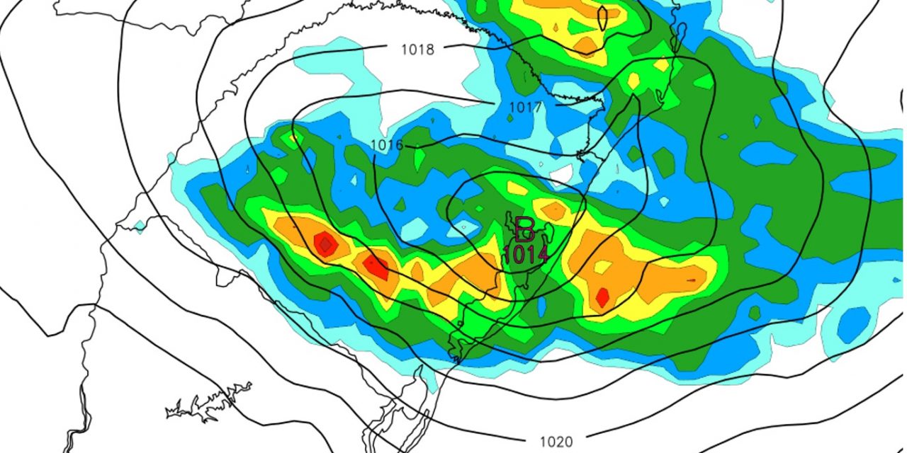 <span class="entry-title-primary">Baixa pressão reforça instabilidade nesta sexta com mais chuva e vento</span> <h2 class="entry-subtitle">Centro de baixa pressão reforça a instabilidade no Rio Grande do Sul nesta sexta com chuva localmente forte e vento </h2>