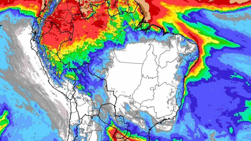 Veja onde mais vai ter chuva no Brasil nesta semana