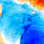 Sequência de massas de ar polar favorecem longo período de frio