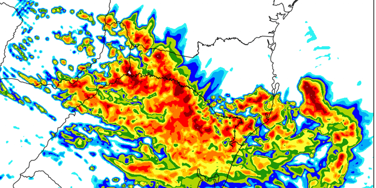 <span class="entry-title-primary">Dois episódios de chuva irão marcar a semana no Sul</span> <h2 class="entry-subtitle">O segundo terá mais força com previsão de chuva volumosa e maior risco de tempestades com ocorrências de granizo</h2>