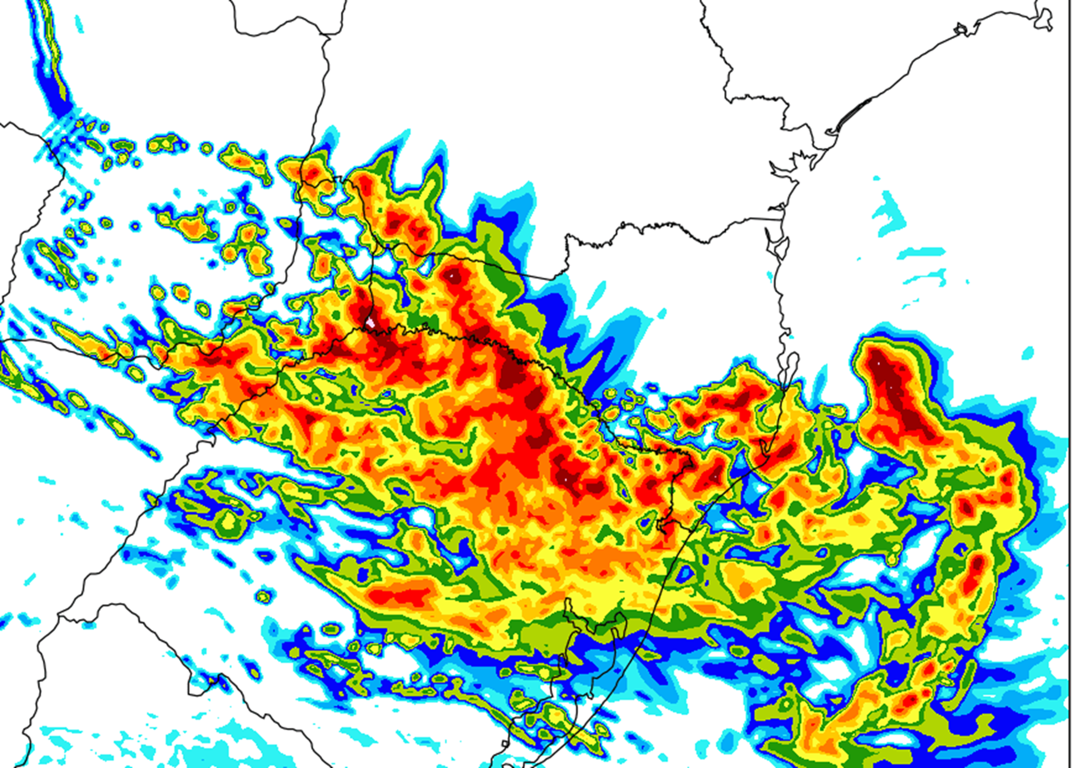 <span class="entry-title-primary">Dois episódios de chuva irão marcar a semana no Sul</span> <h2 class="entry-subtitle">O segundo terá mais força com previsão de chuva volumosa e maior risco de tempestades com ocorrências de granizo</h2>