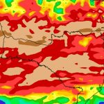Novo episódio de chuva volumosa atingirá o Sul do Brasil nesta semana