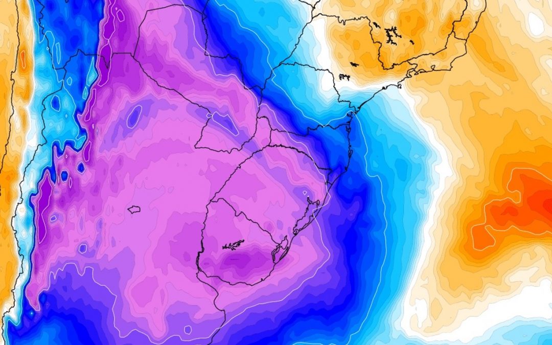 Nova e potente massa de ar polar trará frio congelante na semana Massa de ar frio de origem polar avança pelo Sul do Brasil neste começo de semana com minimas muito baixas e geada