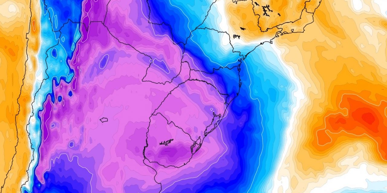 <span class="entry-title-primary">Nova e potente massa de ar polar trará frio congelante na semana</span> <h2 class="entry-subtitle">Massa de ar frio de origem polar avança pelo Sul do Brasil neste começo de semana com minimas muito baixas e geada </h2>