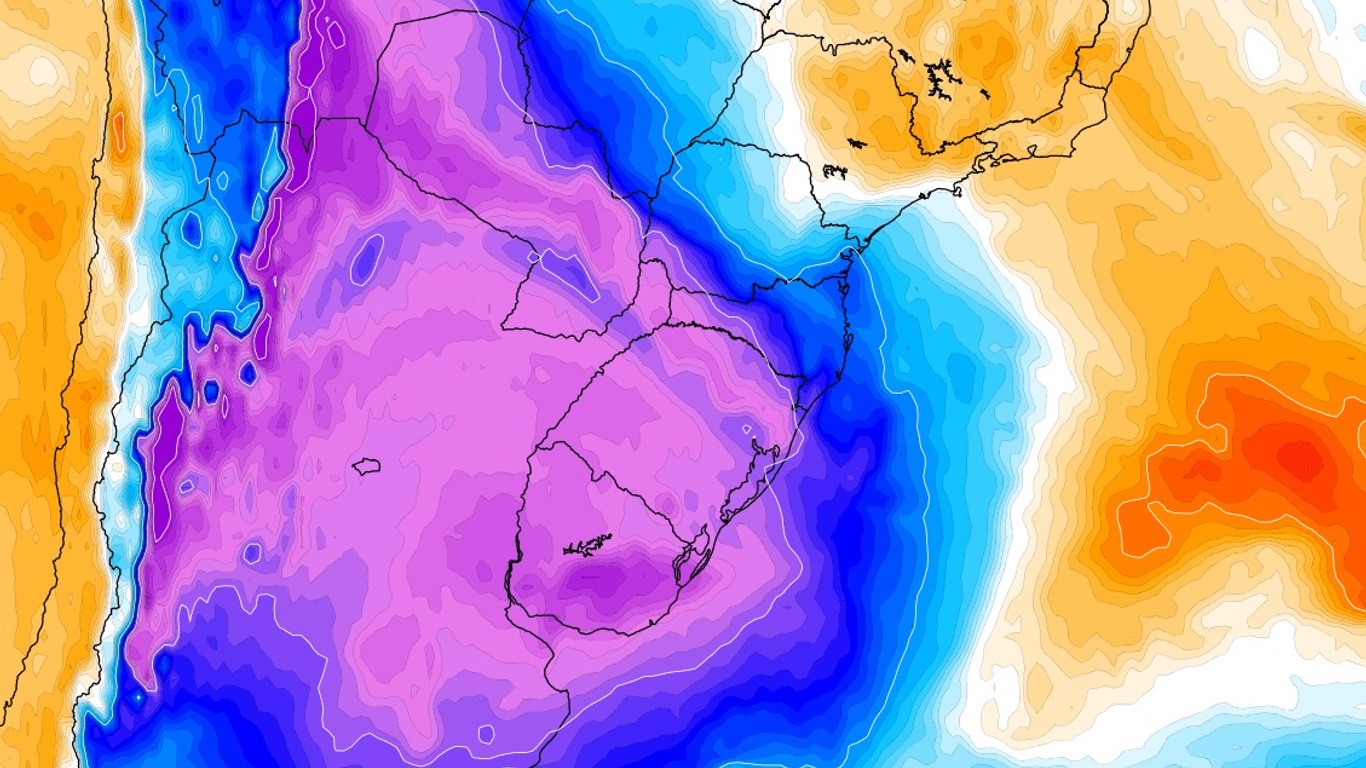 <span class="entry-title-primary">Nova e potente massa de ar polar trará frio congelante na semana</span> <h2 class="entry-subtitle">Massa de ar frio de origem polar avança pelo Sul do Brasil neste começo de semana com minimas muito baixas e geada </h2>