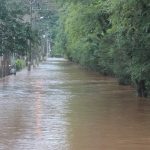 Cidade gaúcha tem calamidade pela chuva e resgates por helicóptero