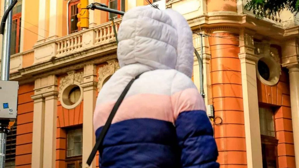 Sensação térmica cai a 15ºC abaixo de zero no Rio Grande do Sul