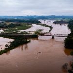 Rios Taquari e Caí têm repique de cheia após chuva forte na Serra