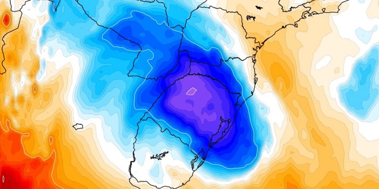 <span class="entry-title-primary">Nova massa de ar frio chega ao Sul do Brasil nas próximas horas</span> <h2 class="entry-subtitle">Massa de ar frio começa a ingressar ainda hoje no Rio Grande do Sul e vai avançar pela Região Sul durante a quinta </h2>
